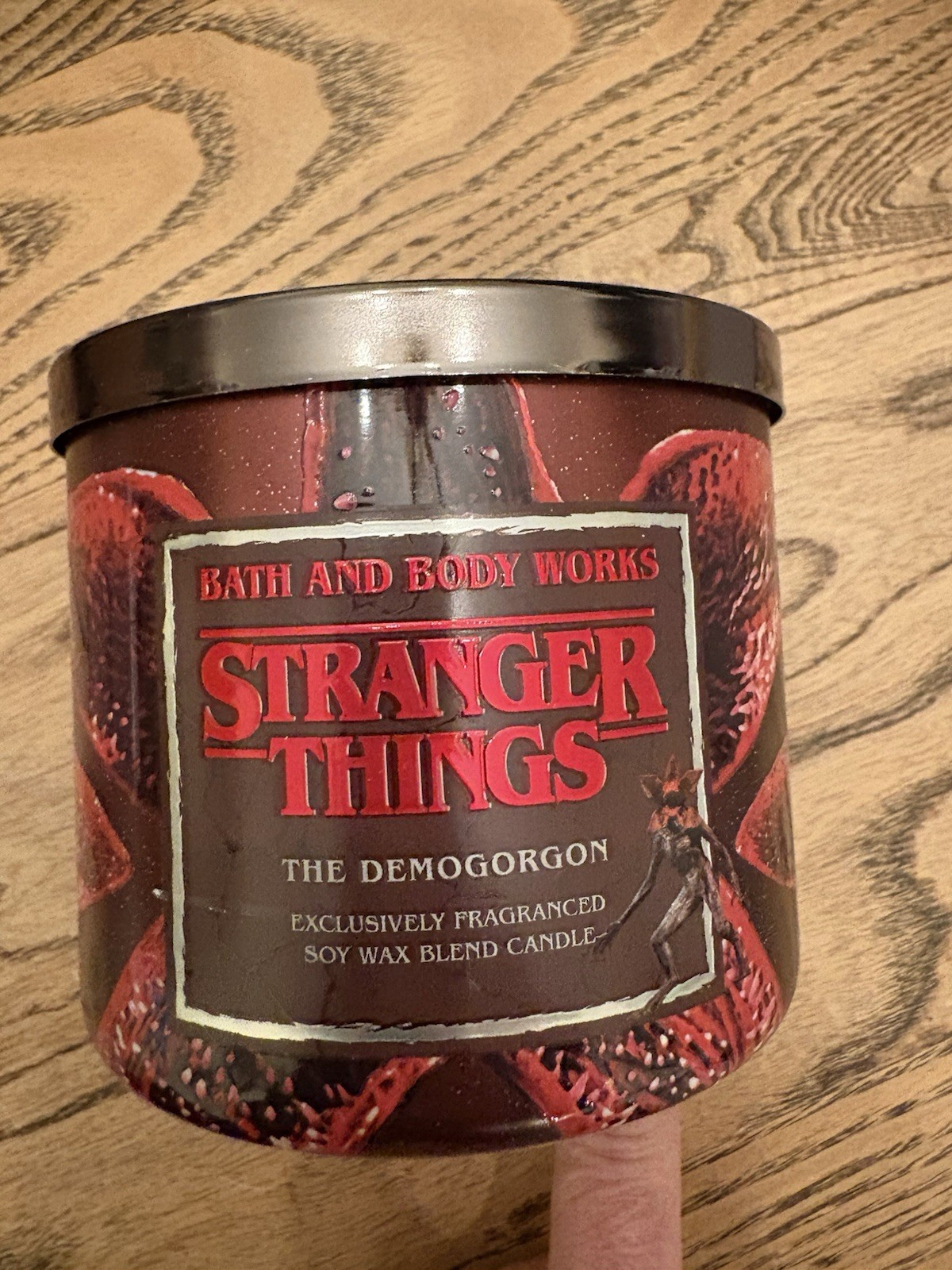 2 Bath & Body Works 3-WICK FuLL-SIZE Stranger Things 3 Wick Candles NEW Limited